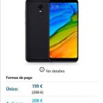 DIGI mobil Lorca Movil Xiaomi Redmi 5 plus Negro